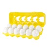 12pcs Kids Color Matching Egg Set Number Recognition Egg Pairing