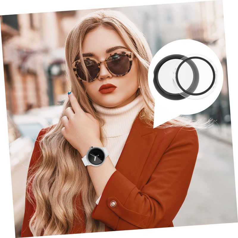 BIUDECO 2pcs Protective Watch Screen Covers for Pixel Watch Scratch