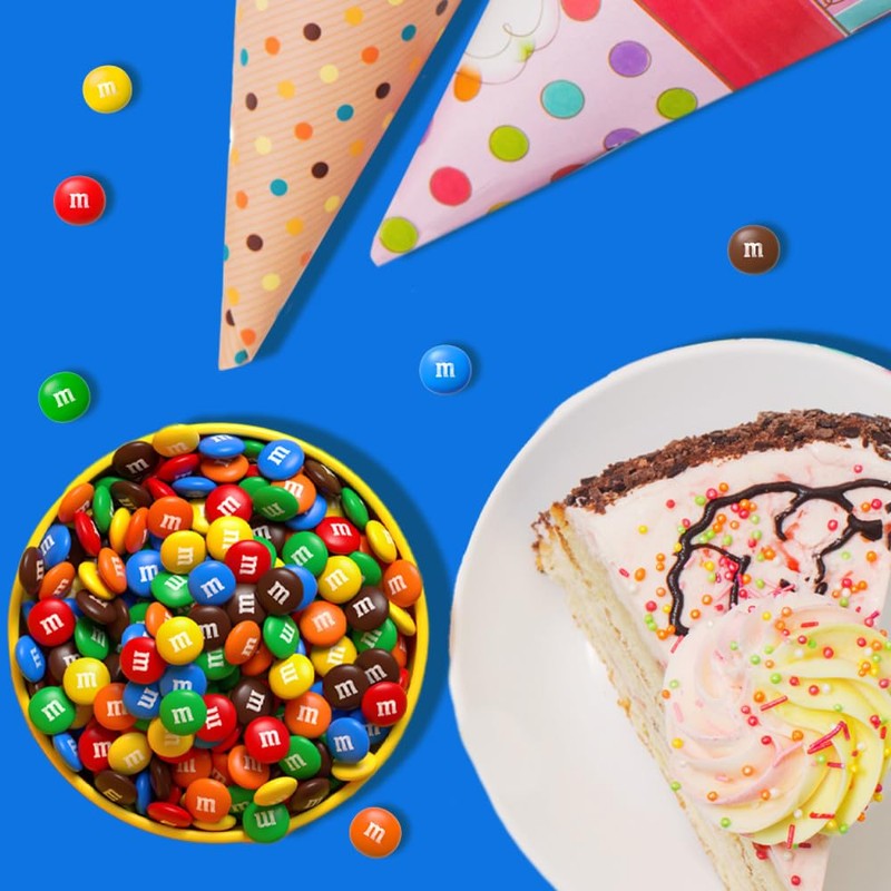 M&M'S MINIS Milk Chocolate Candy, Bulk Candy, 3 lbs Bag