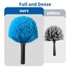 3 Pack Screw on Webster Cobweb Duster Head for Pole,Spider