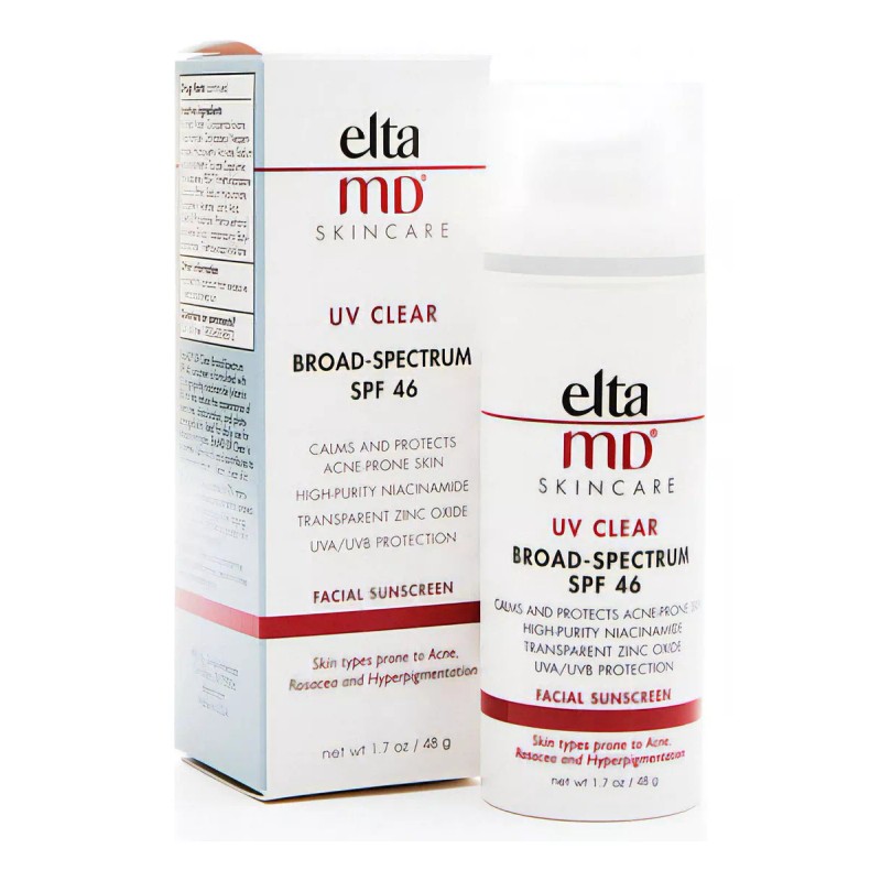 Elta Md Uv Clear Broad-spectrum Spf46 48 G Con Tinte