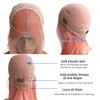 Pink Lace Front Bob Wig Human Hair, Gluleless 13x6 Lace