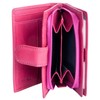 IL GIGLIO Women's Compact Size Genuine Leather Wallet Soft Without