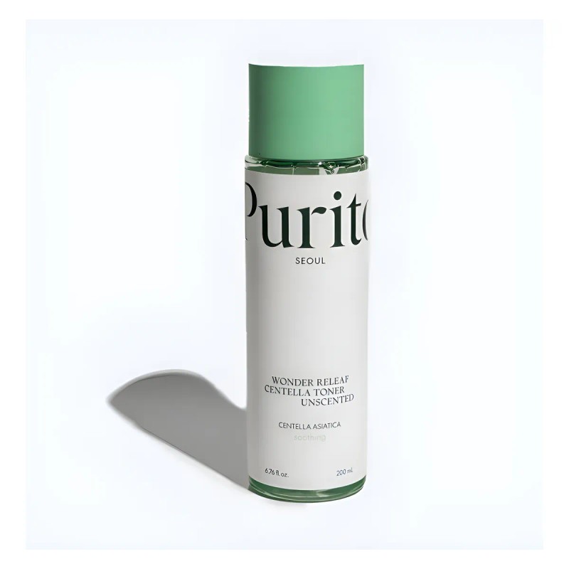 Purito-wonder Releaf-centella Toner Unscented 200ml. Todo Tipo De Piel Día/noche