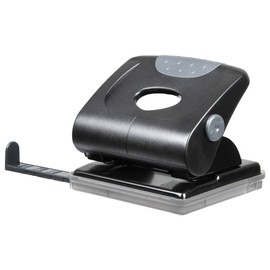 Marbig (R) 88031 Punch 2H Plastic Heavy Duty 28Sht Black 2 Hole H/Duty +Lock 28 Sheet