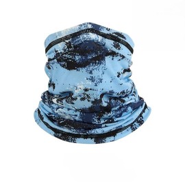 Camouflage Multiple scarf Breathable cooling UV protection gaiter Cycling bandana Sweat-absorbing sports Ice Silk Cool Neck Head Cover for Men Women - Color: 4