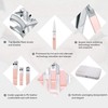 Manicure Set 10pcs Professional Nail Clippers Kit Pedicure Care Tools-Stainless