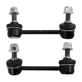 TRQ Rear Sway Bar Stabilizer Link Set Driver & Passenger Side Compatible with 2020-2023 Ford Explorer Police Interceptor Utility Lincoln Aviator