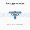 GKEEMARS 20Pcs 3 Way T-Shape Connectors for Wiring, Quick Wire