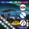 Golf Cart Underglow Led Light Kit,IP67 Waterproof/Sync to Music/Mobile Control/4