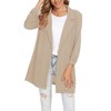 LADI TREND Women Lapel Suit Jacket Casual Long Sleeve Blazer