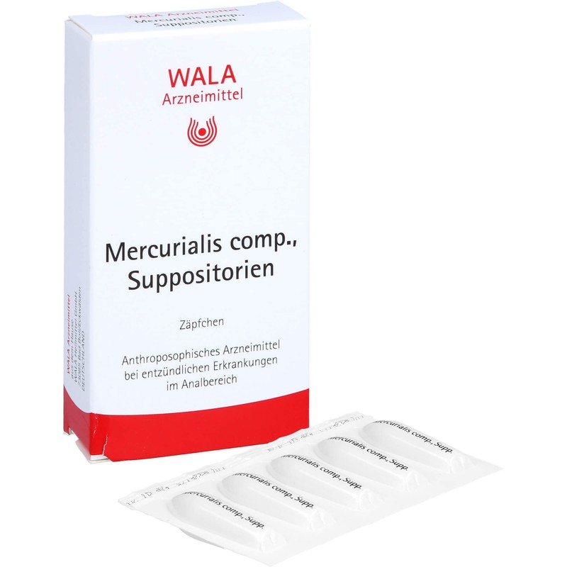 MERCURIALIS COMP. Suppositories 10 x 2 g