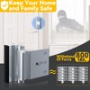 4 Pack Home Security Door Lock Withstand 800 lbs for