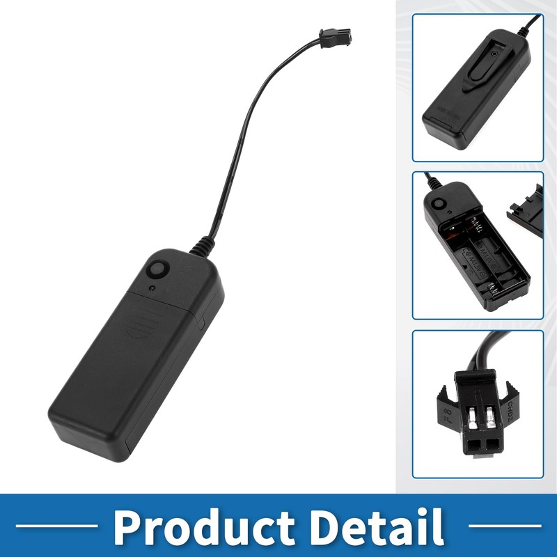 A ABSOPRO 1m EL Wire Cable LED Glow String Light