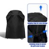 BBQ Grill Cover for Napoleon TravelQ PRO285 on Stand Grill