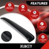 XUKEY 38.5" Universal Moonroof Visor Window Top Sunroof Wind Deflector
