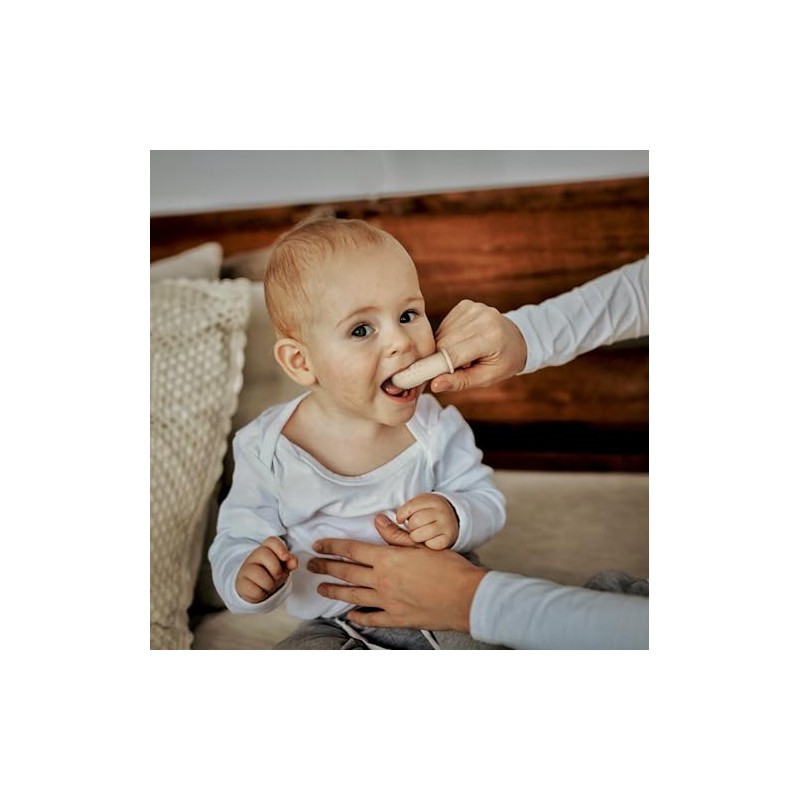 Moonkie - Cepillo de dientes para bebé, kit de limpieza