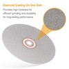 HARFINGTON Diamond Flat Lap Disc Set 4" x 5/8" Arbor