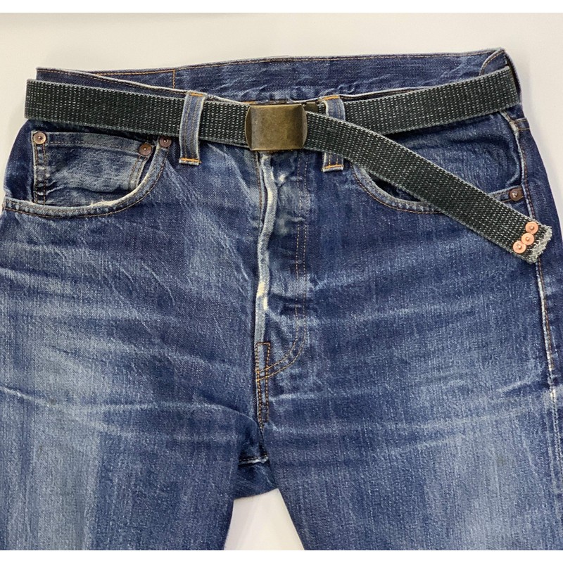okuda-belt GI Belt, 1.3 inches (32 mm), Men's Belt, Cloth