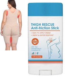 Anti-friction thigh cream, anti-chafing stick, thigh rubbing protection, protection against skin friction on the body, sliding anti-chafing stick, scrubbing stick for running