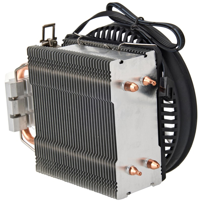 MARSGAMING MCPUARGB, RGB CPU Heatsink, 2X HCT Heatpipes, TDP 130W,
