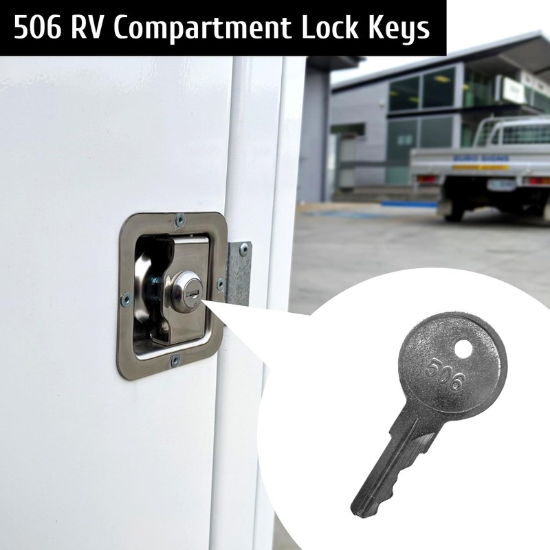 4Pcs CH506 Replacement Keys for Truck Tool Box,Universal Keys Compatible