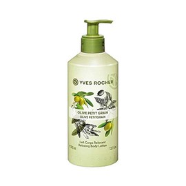 Yves Rocher Les Plaisirs Nature Body Milk Olive Petitgrain, Pamper Yourself with this Moisturising, Relaxing Body Milk. 1 x Pump Bottle 390 ml