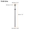 sourcing map 12pcs 70-80 Grits Diamond Grinding Bit 3.5mm Ball