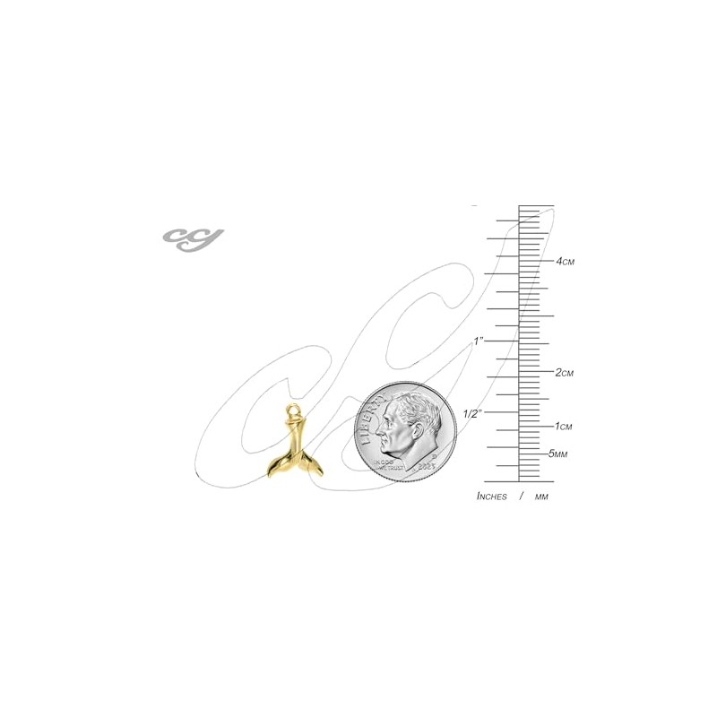 Whale Tail Earrings 3D by Cape Cod Jewelry-CCJ