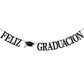 Feliz Graduacion Banner, Spanish Happy Graduation Sign, You Did It/So Proud of You, High School, College Graduation Party Decorations