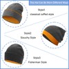 Rosoz Beanie for Men Women Winter Hats Reversible Soft Warm