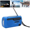 Hand Crank Solar Radio AM FM SW1 SW2 Camping LED