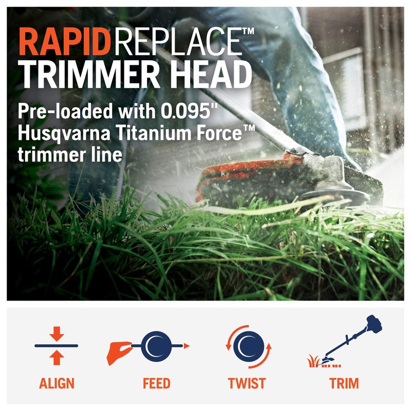 Husqvarna RapidReplace™ String Trimmer Head