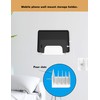 TYAMTOGSM Phone Wall Mount Storage Organizer, (White)
