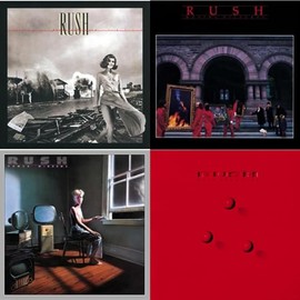 Permanent Waves (180G) & Moving Pictures (180G LP Vinyl/Dl Card) & Power Windows (180G) & Hold Your Fire (180G)