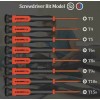 Edurable Torx Security Screwdriver Set T3 T4 T5 TR6 TR8