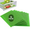 MAXTBEE 8 Pcs Refrigerator Drawer Liners for Fruit and Vegetables