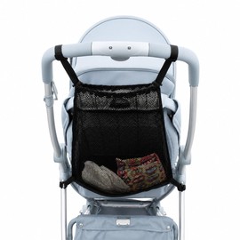 QOWUXHZ Rete per Passeggino, Borsa Portaoggetti, Accessorio per Carrozzina, Ideale per Viaggi e Passeggiate all'Aperto