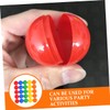 Kisangel 50pcs Plastic Raffle Balls Openable Lottery Balls Candy Container