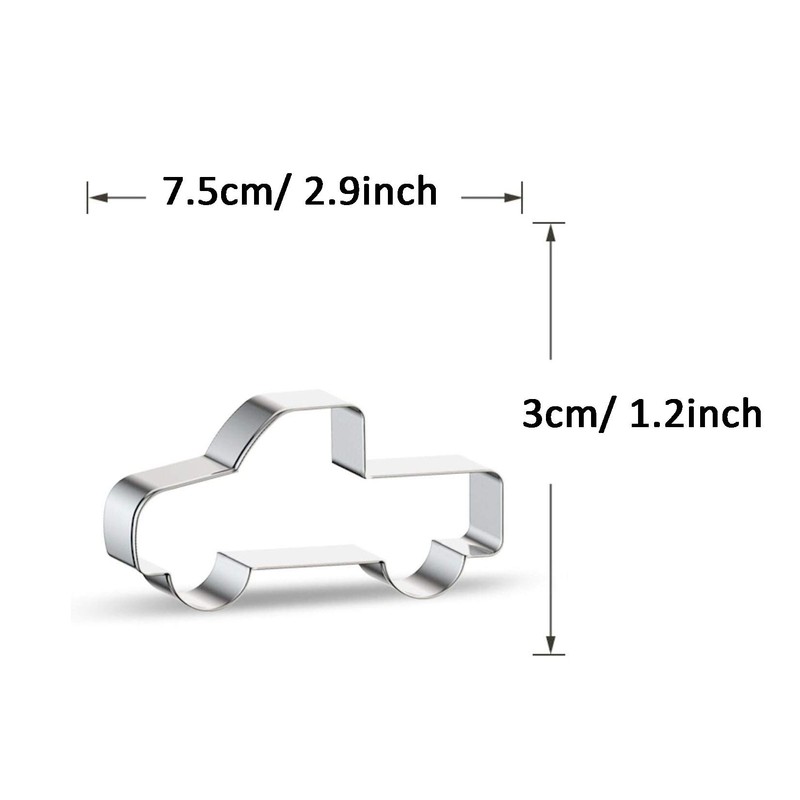 WJSYSHOP Pickup Truck Cookie Cutter - Small Size