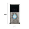Art Deco Video Doorbell Cover (Compatible with Ring 3, 3