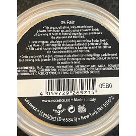 essence Lot of 3 Essence My Skin Perfector Loose Fixing Powder in 05 Fair. New, Sealed