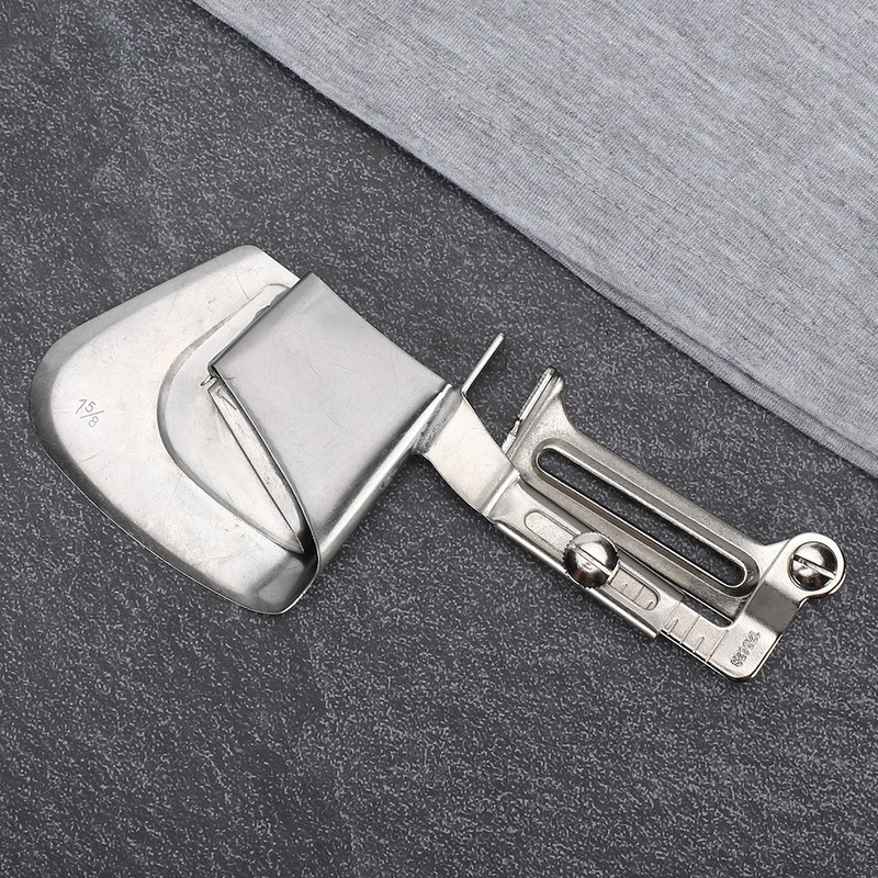 Sewing Machine Binder Lockstitch Presser Foot Hemmer Rolled Hem Binding