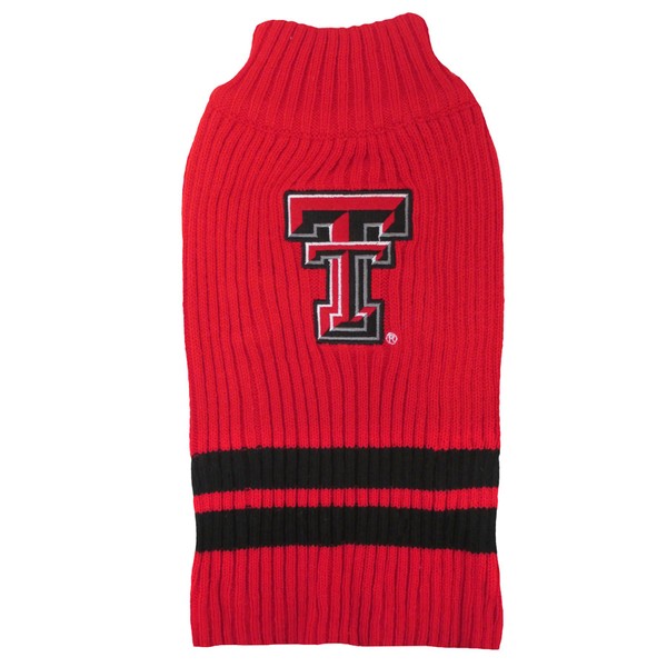 Pets First Texas Tech Sweater, Large