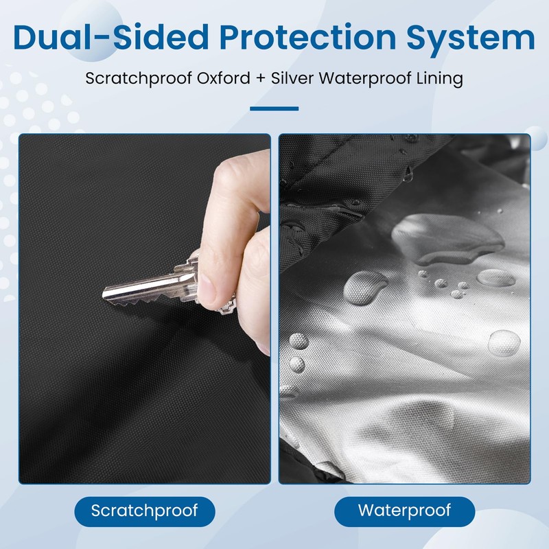 2 Pack Speaker Covers 15 Inch Waterproof Oxford Fabric Outdoor