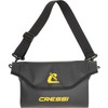 CRESSI Wombat Pouch Black - Waterproof Multipurpose Belt Bag made