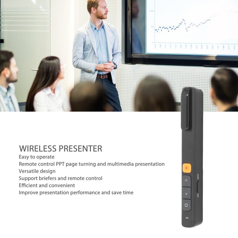 Wireless Laser Presenter Remote Control Clicker Power Point Presentation PPT