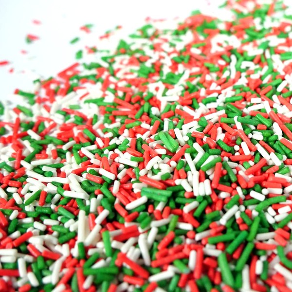 Sprinkles Hero Jimmie's Christmas 40 g Sprinkles for Decorating and Decorating Pastries of All Types Such as Cakes, Cakes, Biscuits, Sugar Sprinkles