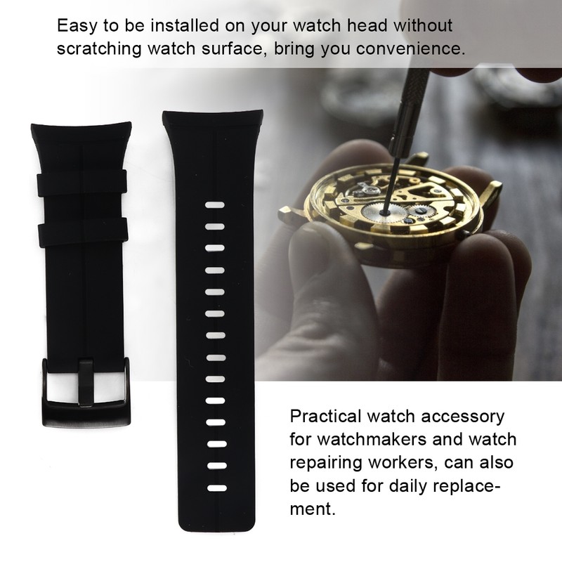 Outdoor Silicone Watchband Watch Strap Replacement Accessory for SUUNTO SPARTAN