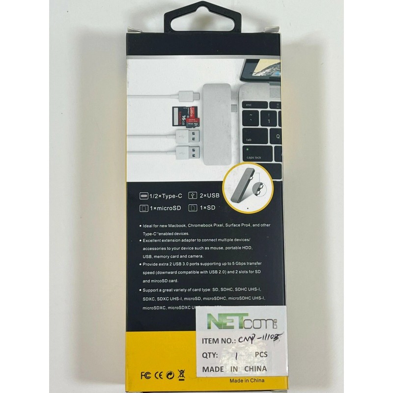 Universal USB C Hub Type-C Multifunctiona